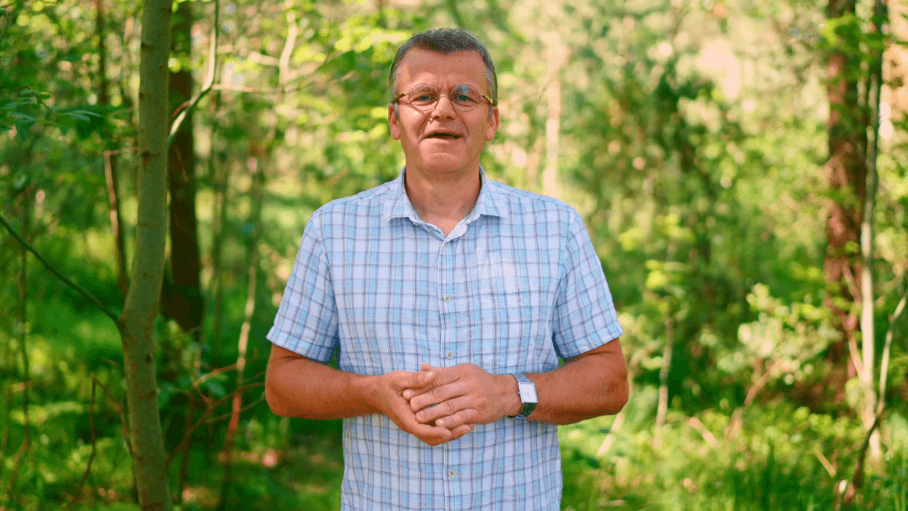 Man talking about Swahili children not having content related to their culture. The Legacy of Adam brings Biblical stories to life with tanzanian cultural nuances