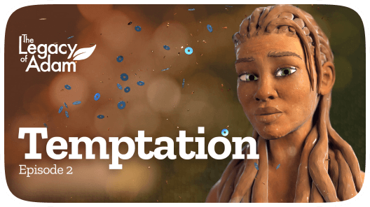 A woman that looks like she is made of clay, interpretation of eve
